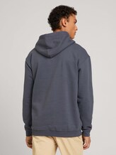 Hoodie mit Bio-Baumwolle - Männer - Blueish Grey Hoodie mit Bio-Baumwolle - Männer - Blueish Grey - 2 - TOM TAILOR Denim