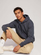 Hoodie mit Bio-Baumwolle - Männer - Blueish Grey Hoodie mit Bio-Baumwolle - Männer - Blueish Grey - 5 - TOM TAILOR Denim