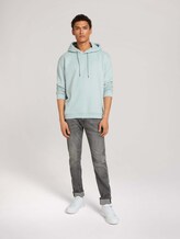 Hoodie mit Bio-Baumwolle - Männer - white moss Hoodie mit Bio-Baumwolle - Männer - white moss - 3 - TOM TAILOR Denim