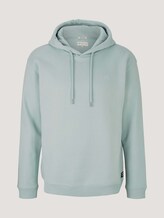 Hoodie mit Bio-Baumwolle - Männer - white moss Hoodie mit Bio-Baumwolle - Männer - white moss - 7 - TOM TAILOR Denim