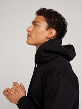 Hoodie mit Bio-Baumwolle - Männer - Black Hoodie mit Bio-Baumwolle - Männer - Black - 9 - TOM TAILOR Denim