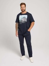 t-shirt with a photo print - Men - Sky Captain Blue t-shirt with a photo print - Men - Sky Captain Blue - 3 - Men Plus