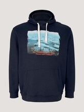 Hoodie mit Fotoprint - Männer - Sky Captain Blue Hoodie mit Fotoprint - Männer - Sky Captain Blue - 7 - Men Plus