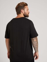 T-Shirt mit Fotoprint - Männer - Black T-Shirt mit Fotoprint - Männer - Black - 2 - Men Plus