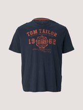 T-Shirt mit Logoprint - Männer - Dark Blue T-Shirt mit Logoprint - Männer - Dark Blue - 7 - Men Plus