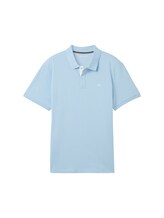 TOM TAILOR Herren Basic Poloshirt, blau, Uni, Gr. XXL