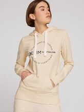 Hoodie mit Logo-Print - Frauen - soft creme beige Hoodie mit Logo-Print - Frauen - soft creme beige - 5 - TOM TAILOR Denim