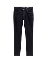 TOM TAILOR Damen Tapered Jeans, blau, Uni, Gr. 26/32