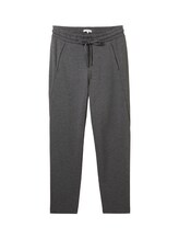 TOM TAILOR Damen Loose Fit Hose, grau, Melange Optik, Gr. 36/28