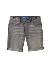 TOM TAILOR Herren Josh Jeansshorts, grau, Uni, Gr. 31