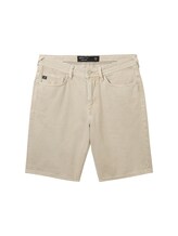 TOM TAILOR DENIM Herren Lockere Jeans Shorts, grau, Uni, Gr. L