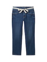 TOM TAILOR Damen Alexa Cropped Jeans, blau, Uni, Gr. 32/26