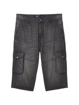TOM TAILOR Herren Morris Overknee Shorts mit recycelter Baumwolle, bunt, Uni, Gr. 34
