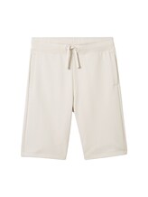 TOM TAILOR Jungen Basic Sweatshorts, grau, Uni, Gr. 128