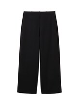 TOM TAILOR DENIM Damen Basic Culotte, schwarz, Uni, Gr. XL