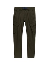 TOM TAILOR Herren Weiche Tapered Cargo, grün, Uni, Gr. XXL