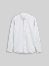 TOM TAILOR Herren Regular Fit Hemd mit Brusttasche, grün, Gestreift, Gr. XXL