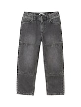 TOM TAILOR Jungen Lockere Jeans, grau, Uni, Gr. 92