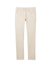 TOM TAILOR Damen Alexa Slim Jeans mit Bio-Baumwolle, weiß, Uni, Gr. 46/32