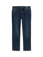 TOM TAILOR Herren Thermolite® Marvin Straight Jeans, blau, Uni, Gr. 31/32