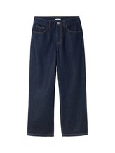 TOM TAILOR Jungen Baggy Jeans mit recycelter Baumwolle, blau, Uni, Gr. 140