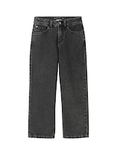 TOM TAILOR Jungen Baggy Jeans, grau, Uni, Gr. 134