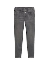 TOM TAILOR Damen Boyfriend Jeans, grau, Uni, Gr. 28/32