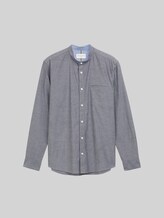 TOM TAILOR Herren Fitted Oxford Hemd mit Brusttasche, blau, Uni, Gr. XXXL