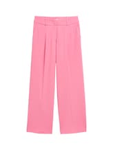 TOM TAILOR Damen Lea Wide Leg Hose, rosa, Uni, Gr. 46/32