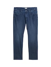 TOM TAILOR Damen Plus - Slim Jeans, blau, Uni, Gr. 50