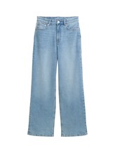 TOM TAILOR DENIM Damen Wide Leg Jeans, blau, Uni, Gr. XL