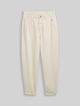 TOM TAILOR DENIM Damen TTADEA BARREL Jeans, braun, Uni, Gr. XXL