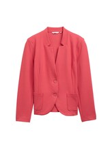 TOM TAILOR Damen Plus Size - Fitted Blazer, rot, Uni, Gr. 44