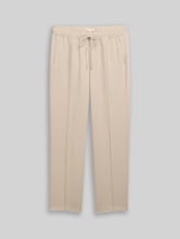 TOM TAILOR Damen Loose Straight Hose, grau, Uni, Gr. 44/32