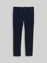 TOM TAILOR Herren TTTAPERED Cargo Hose, blau, Uni, Gr. 32/32