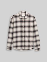 TOM TAILOR DENIM Herren Relaxed Fit Hemd mit Karomuster, weiß, Kariert, Gr. XXL