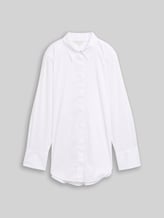 TOM TAILOR Damen Loose Fit Bluse mit Strasssteinen, weiß, Uni, Gr. 36