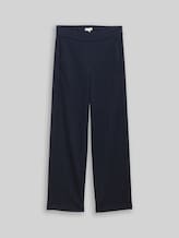 TOM TAILOR Damen TTMIA STRAIGHT Hose, blau, Uni, Gr. 44/32