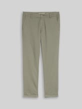 TOM TAILOR Herren TTREGULAR Chino Hose, grün, Uni, Gr. XL