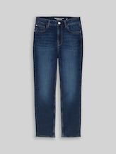 TOM TAILOR DENIM Damen TTLOTTE SLIM Jeans, blau, Uni, Gr. 25