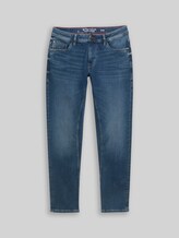 TOM TAILOR Herren TTCURT TAPERED Jeans mit Superstretch, blau, Uni, Gr. 30/32