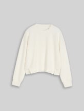 TOM TAILOR Mädchen Cropped Scuba Sweatshirt, braun, Uni, Gr. 176