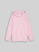 TOM TAILOR Mädchen Oversize Hoodie Sweatshirt mit Rückenprint, rosa, Uni, Gr. 152