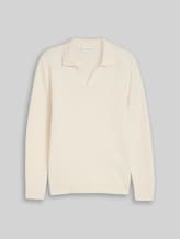 TOM TAILOR Herren Strickpullover mit Polokragen, braun, Uni, Gr. XXL