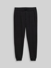 TOM TAILOR DENIM Herren Basic Jogginghose, schwarz, Uni, Gr. XS