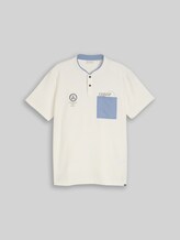TOM TAILOR Herren Poloshirt mit Brusttasche, braun, Uni, Gr. XXL
