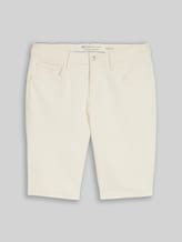TOM TAILOR DENIM Herren TTWAYLEN RELAXED Jeans Shorts, weiß, Uni, Gr. M