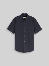 TOM TAILOR Herren Regular Fit Kurzarmhemd mit Karomuster, blau, Kariert, Gr. XXL
