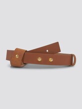 Leder-Taillengürtel mit angebrachter Schlaufe - Frauen - cognac / brandy Leder-Taillengürtel mit angebrachter Schlaufe - Frauen - cognac / brandy - 7 - TOM TAILOR