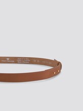 Leder-Taillengürtel mit angebrachter Schlaufe - Frauen - cognac / brandy Leder-Taillengürtel mit angebrachter Schlaufe - Frauen - cognac / brandy - 9 - TOM TAILOR